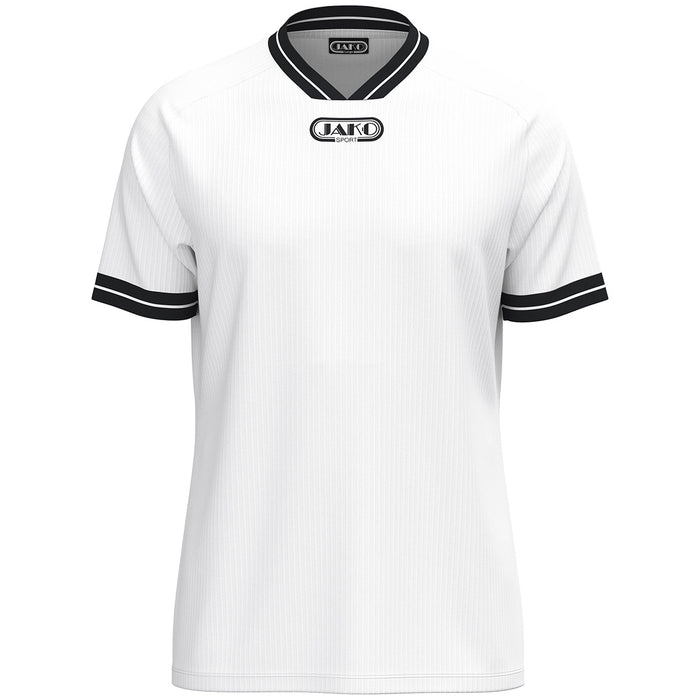 JAKO Trikot Retro kurzarm – Weiß (000) (vorne)