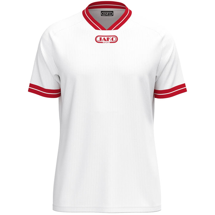 JAKO Trikot Retro kurzarm – Weiß (004) (vorne)