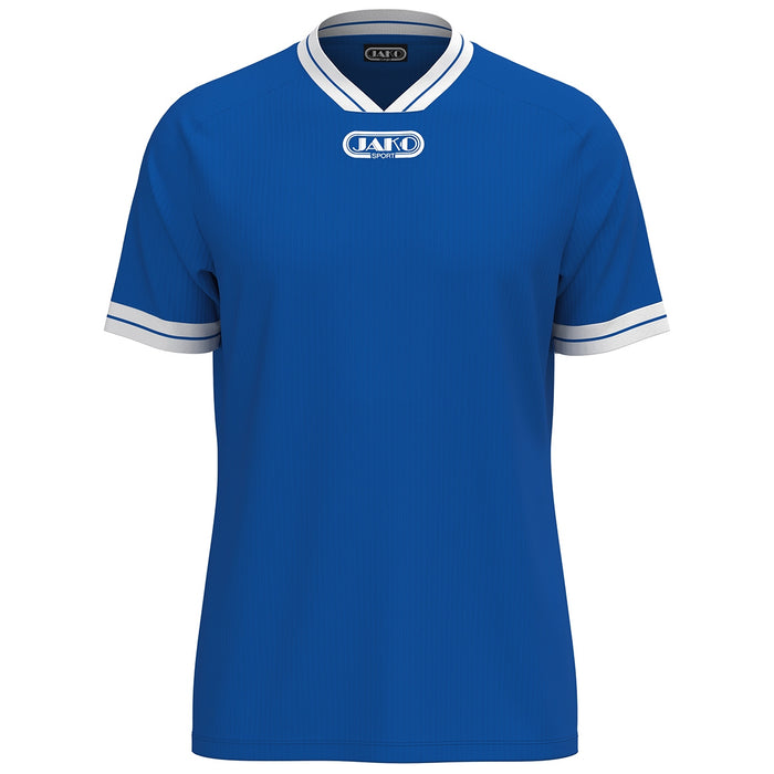 JAKO Trikot Retro kurzarm – Blau (400) (vorne)