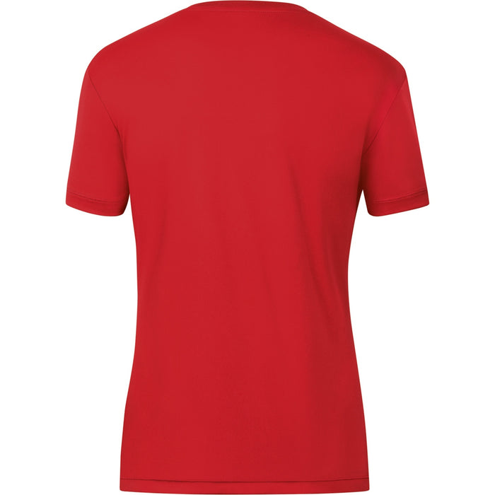 JAKO Trikot Team Damen kurzarm – Rot (hinten)