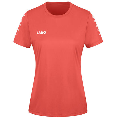 JAKO Trikot Team Damen kurzarm – Orange (365) (vorne)