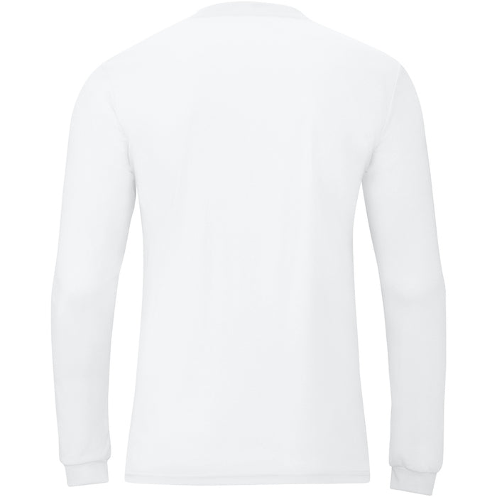 JAKO Trikot Team langarm – Weiß (hinten)