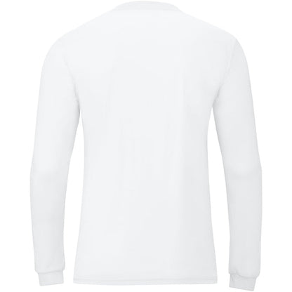 JAKO Trikot Team langarm – Weiß (hinten)