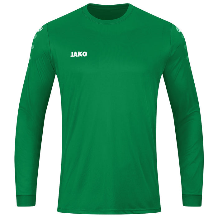 JAKO Trikot Team langarm – Grün (vorne)