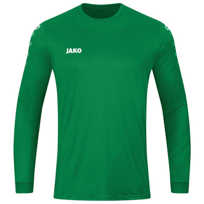 JAKO Trikot Team langarm – Grün (vorne)