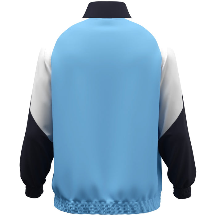 JAKO Webjacke Dynamic – Blau (431) (hinten)