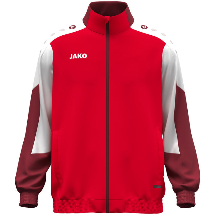 JAKO Webjacke Dynamic – Rot (vorne)