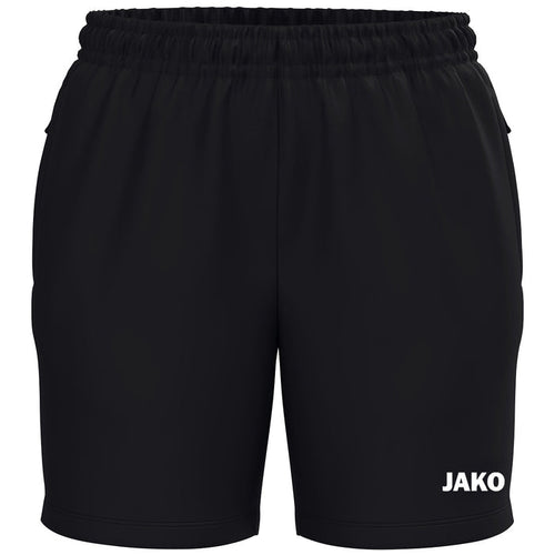 JAKO Webshort One Damen – Schwarz (vorne)