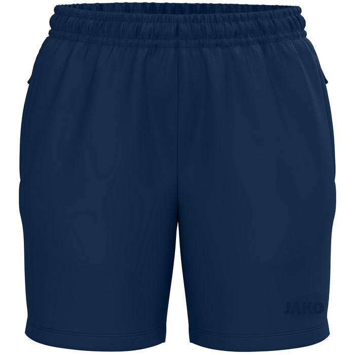 JAKO Webshort One Damen – Blau (930) (vorne)