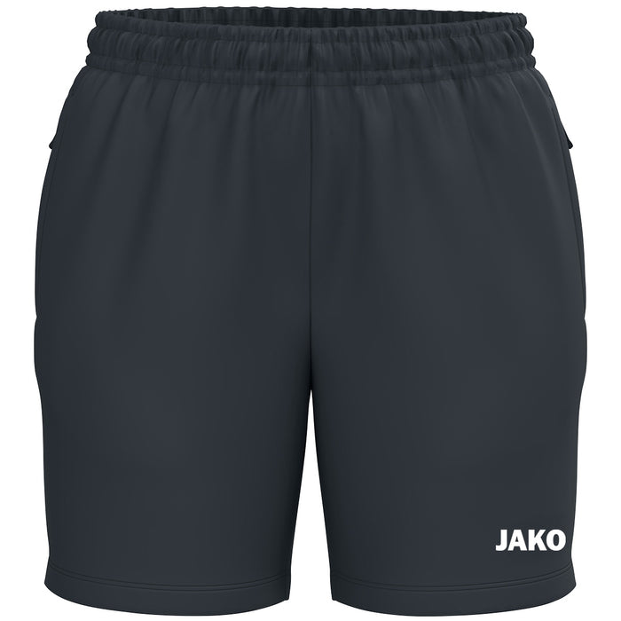 JAKO Webshort One Damen – Grau (vorne)