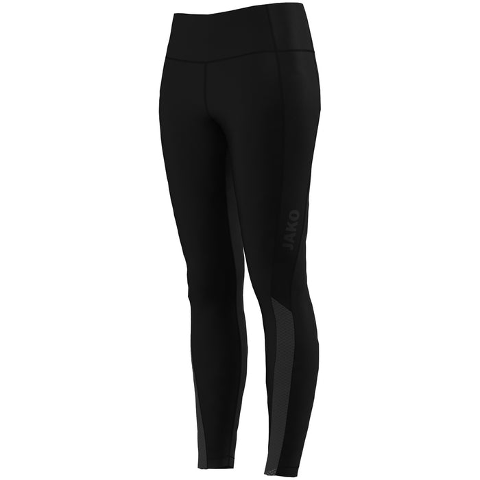 JAKO Winter Tight Power Damen – Schwarz (vorne)