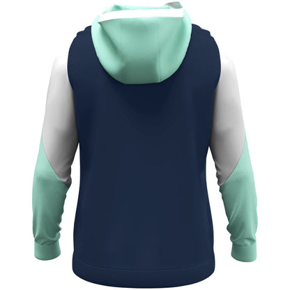 JAKO Zip Hoodie Dynamic – Blau (915) (hinten)