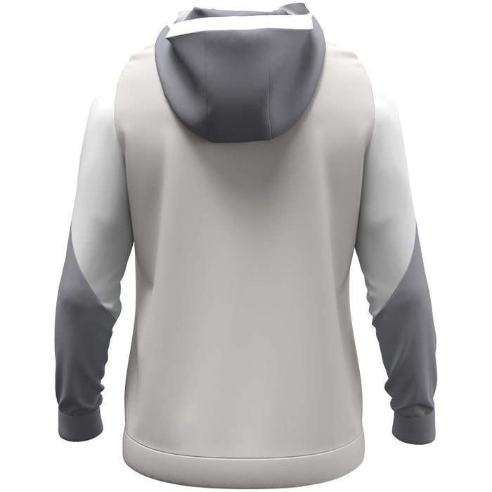 JAKO Zip Hoodie Dynamic – Grau (hinten)