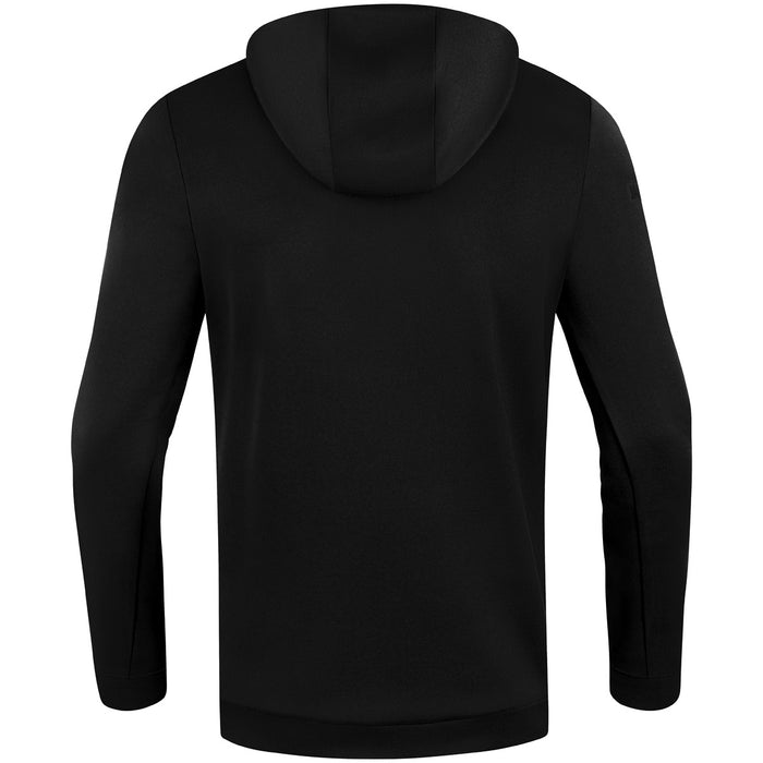JAKO Zip Hoodie Pro Casual – Schwarz (hinten)