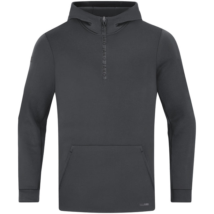 JAKO Zip Hoodie Pro Casual – Grau (vorne)