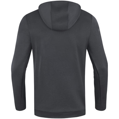 JAKO Zip Hoodie Pro Casual – Grau (hinten)