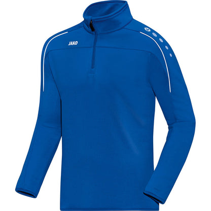 JAKO Ziptop Classico – Blau (04) (vorne)