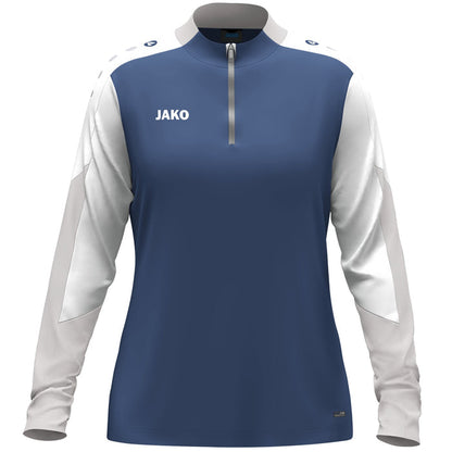 JAKO Ziptop Dynamic Damen – Blau (921) (vorne)