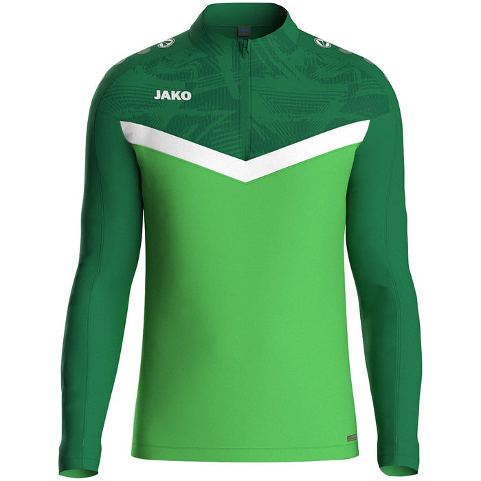 JAKO Ziptop Iconic – Grün (vorne)