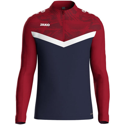 JAKO Ziptop Iconic – Blau (901) (vorne)
