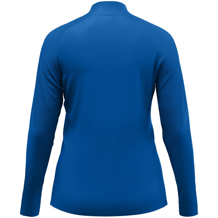 JAKO Ziptop Light Flow Damen – Blau (400) (hinten)