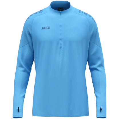 JAKO Ziptop Light Flow – Blau (430) (vorne)
