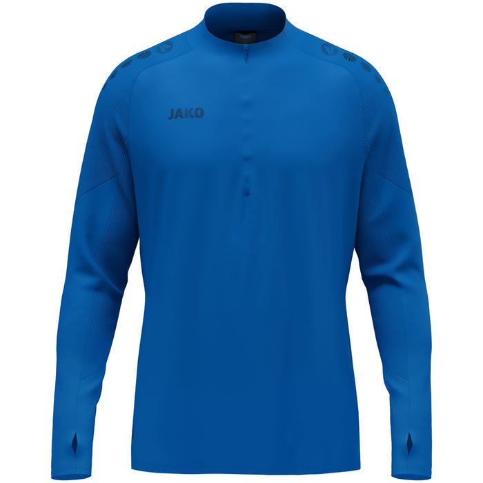 JAKO Ziptop Light Flow – Blau (400) (vorne)