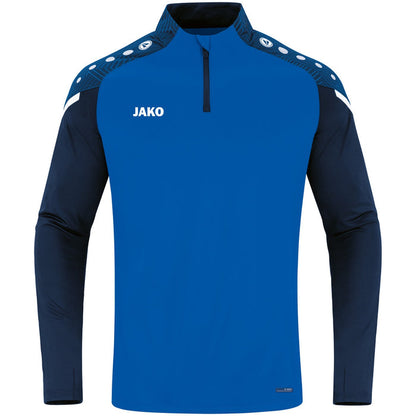 JAKO Ziptop Performance – Blau (403) (vorne)