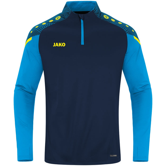 JAKO Ziptop Performance – Blau (908) (vorne)