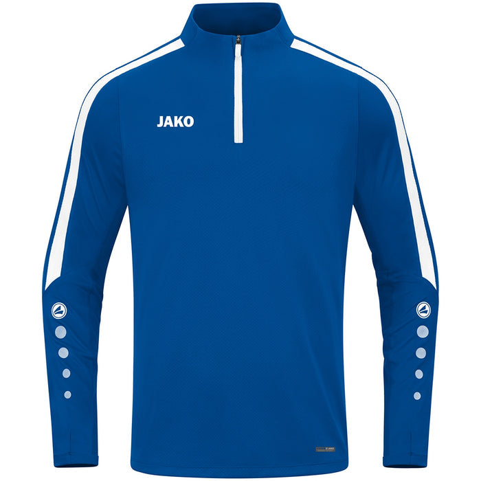 JAKO Ziptop Power – Blau (400) (vorne)