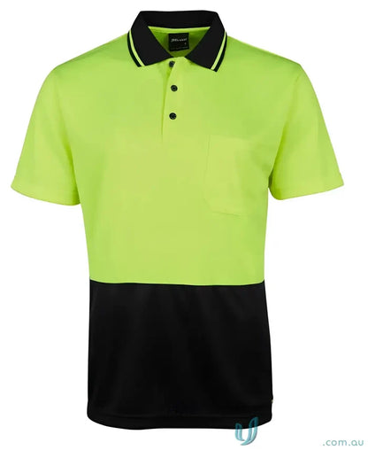 JBs Breathable Jacquard SS Polo fabric, 2XS, stylish two-tone uniform polo shirt