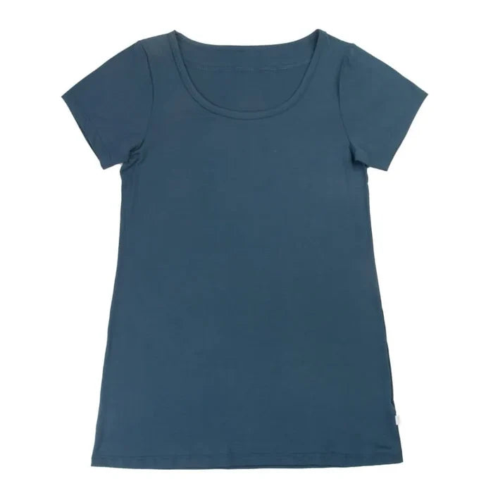 Joha bambus kortærmet t-shirt blå