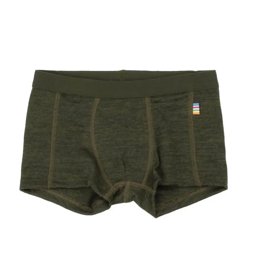 Joha uld boxershorts olivengrøn