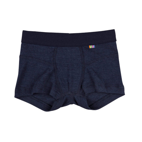 Joha uld silke boxershorts blå