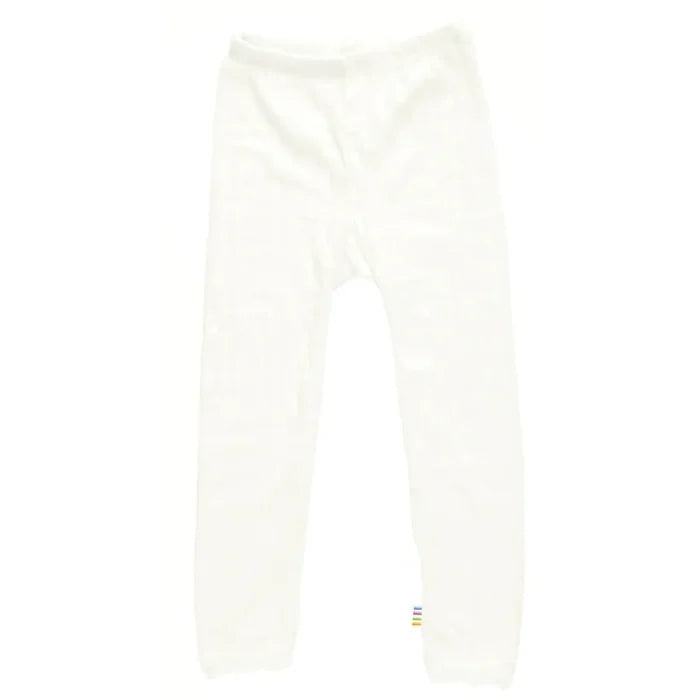 Joha uld-silke leggings naturhvid-0