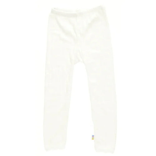 Joha uld-silke leggings naturhvid-0