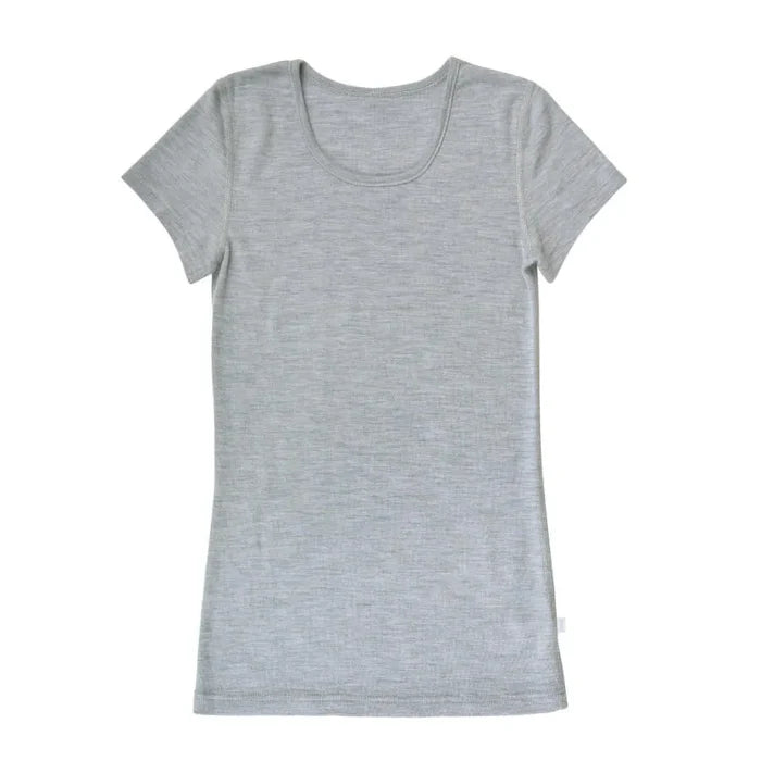 Joha uld t-shirt grå