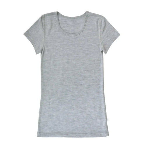 Joha uld t-shirt grå