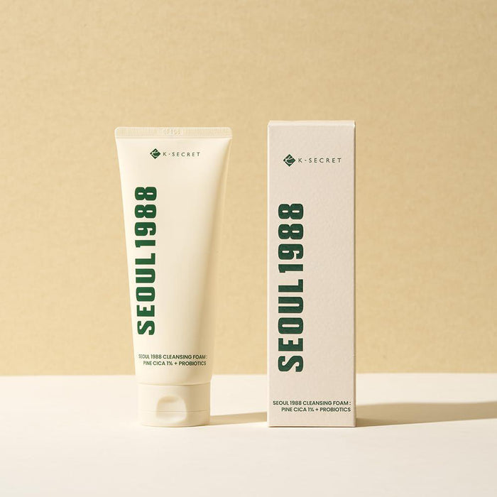 K-SECRET SEOUL 1988 Cleansing Foam - Pine Cica 1% + Probiotics 150 mL