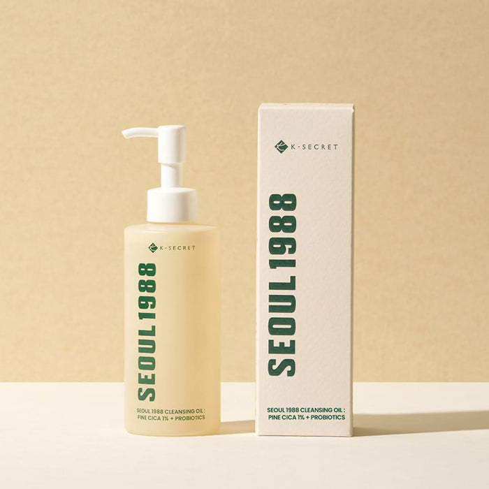 K-SECRET SEOUL 1988 Cleansing Oil - Pine Cica 1% + Probiotics 200 mL
