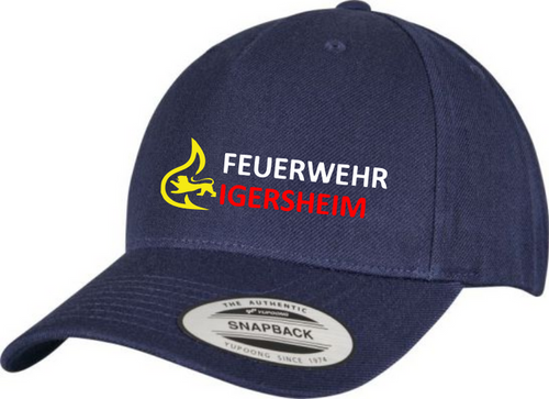 Kappe 1farbig Feuerwehr Logo Stauferlöwe Igersheim