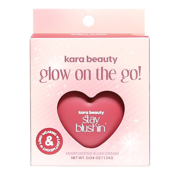 Kara Beauty Glow on the Go Stay Blushin' Cream Blush Keychain 0.04oz/ 1.34g