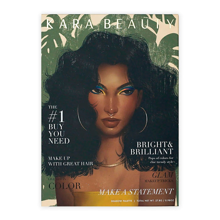 Kara Beauty Magazine Collection Make a Statement Eyeshadow Palette 18 Colors - ikatehouse