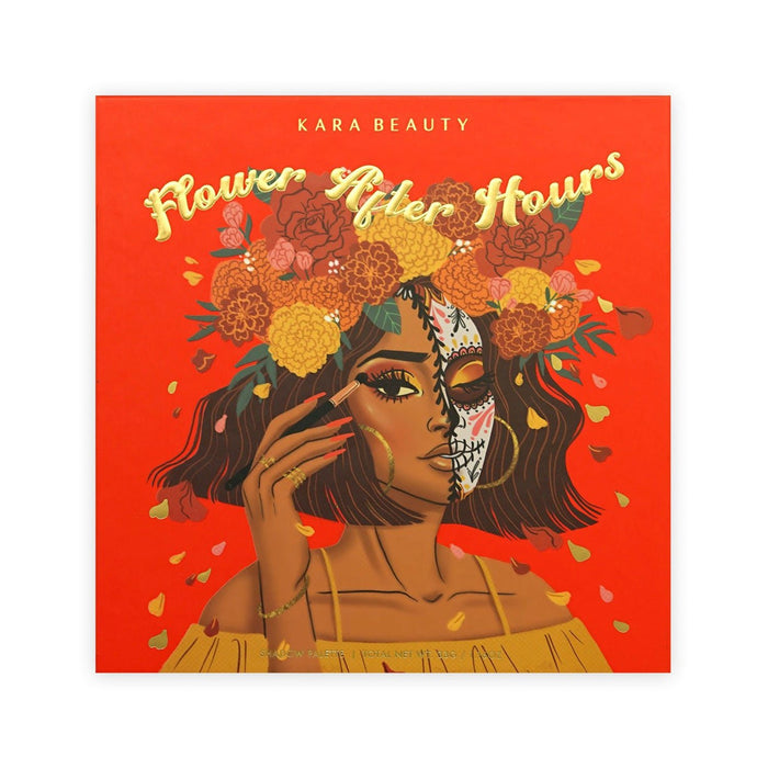 Kara Beauty Skull Candy Collection Flower After Hours Eyeshadow Palette 25 Colors - ikatehouse