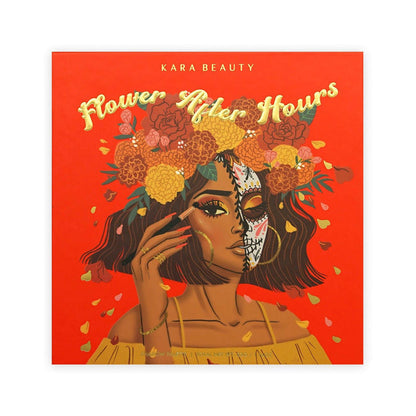 Kara Beauty Skull Candy Collection Flower After Hours Eyeshadow Palette 25 Colors - ikatehouse