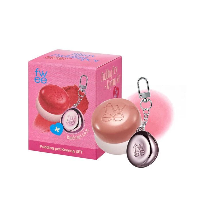 KEYRING LIP & CHEEK BLURRY PUDDING POT ND02 LIKE - Blush 2 In 1 Cu Breloc Pentru Retusuri - skinseen.ro