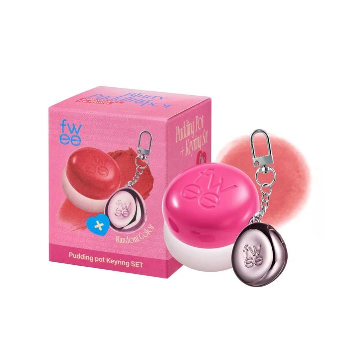 KEYRING LIP & CHEEK BLURRY PUDDING POT PK02 SKIRT - Blush 2 In 1 Cu Breloc Pentru Retusuri - skinseen.ro
