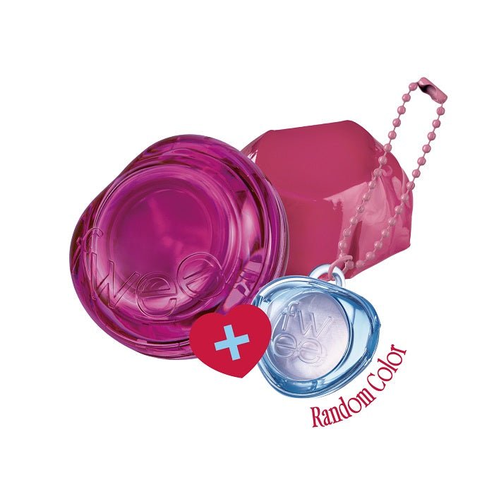 KEYRING LIP&CHEEK GLOWY JELLY POT JM02 BERRY JAM - Blush 2 In 1 Cu Breloc Pentru Retusuri - skinseen.ro