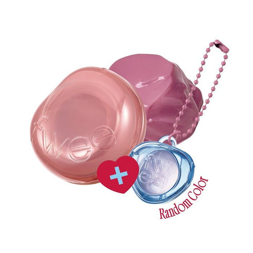 KEYRING LIP&CHEEK GLOWY JELLY POT JN02 MILKY - Blush 2 In 1 Cu Breloc Pentru Retusuri - skinseen.ro