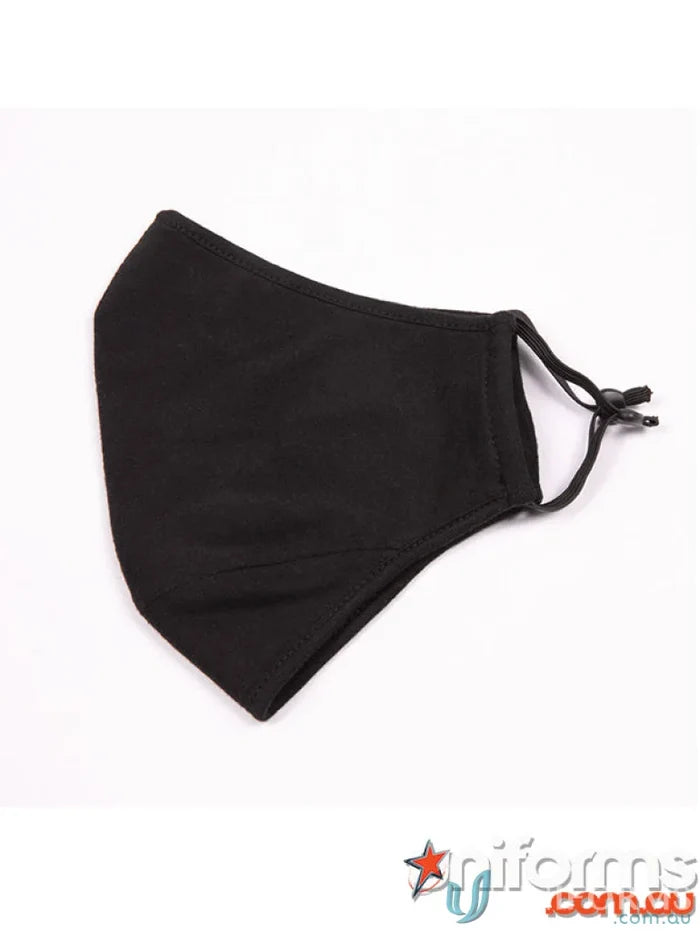 Face Masks MASKS.COTTON.081pk Kids 3 Layer Face Masks in Black